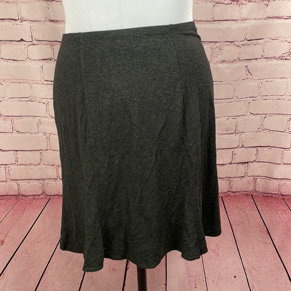 Express A-Line Gray Skirt Size Large